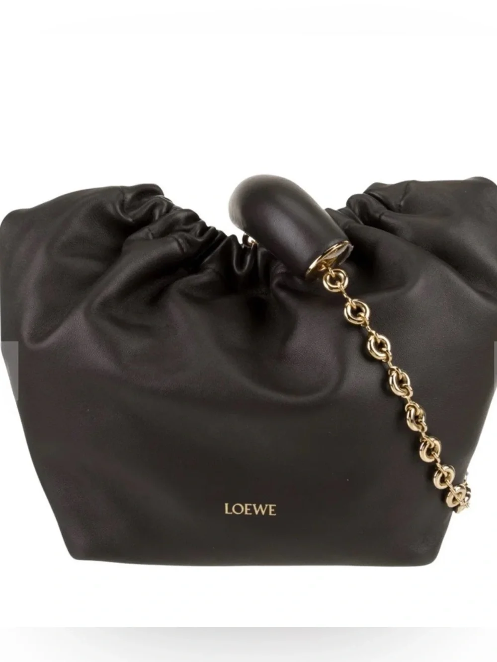 Loewe Squeeze Bag - Brown - size small - Picture 4 of 14